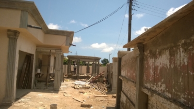 Renovation project at abelemkpe Accra